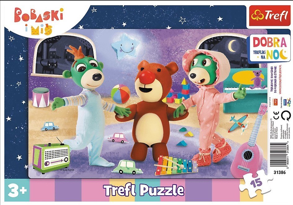 PUZZLE 15EL. CZAS NA SEN TREFLIKI PUD TREFL 31386 TR